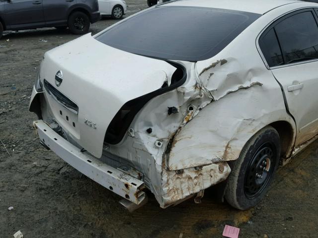 1N4AL2AP6CC254484 - 2012 NISSAN ALTIMA BAS WHITE photo 9