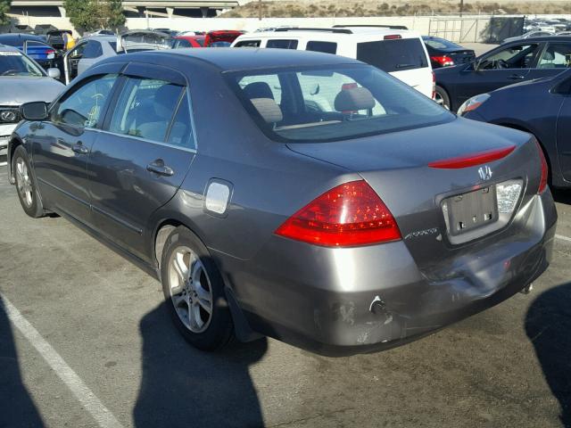 1HGCM567X6A101523 - 2006 HONDA ACCORD EX GRAY photo 3