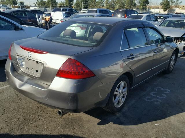 1HGCM567X6A101523 - 2006 HONDA ACCORD EX GRAY photo 4