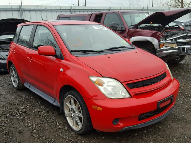 JTKKT624X50098800 - 2005 TOYOTA SCION XA RED photo 1