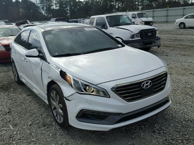 5NPE34AB0FH253397 - 2015 HYUNDAI SONATA SPO WHITE photo 1