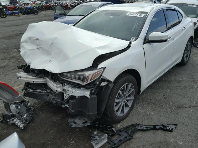 19UUB1F52JA000955 - 2018 ACURA TLX TECH WHITE photo 2