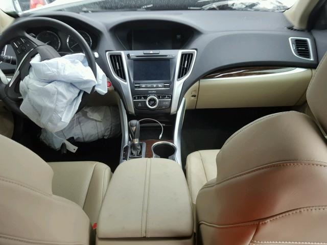 19UUB1F52JA000955 - 2018 ACURA TLX TECH WHITE photo 9