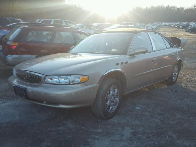 2G4WS52J551110122 - 2005 BUICK CENTURY CU BEIGE photo 2