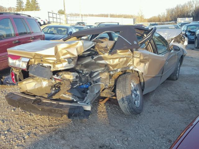 2G4WS52J551110122 - 2005 BUICK CENTURY CU BEIGE photo 4