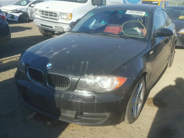 WBAUP93548VF47702 - 2008 BMW 128 I BLACK photo 2