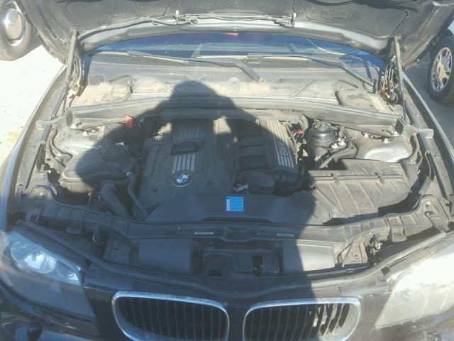 WBAUP93548VF47702 - 2008 BMW 128 I BLACK photo 7