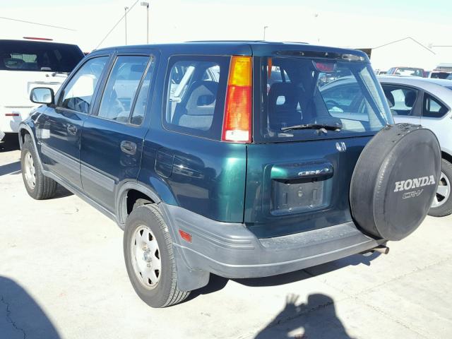 JHLRD2849YC011929 - 2000 HONDA CR-V LX GREEN photo 3