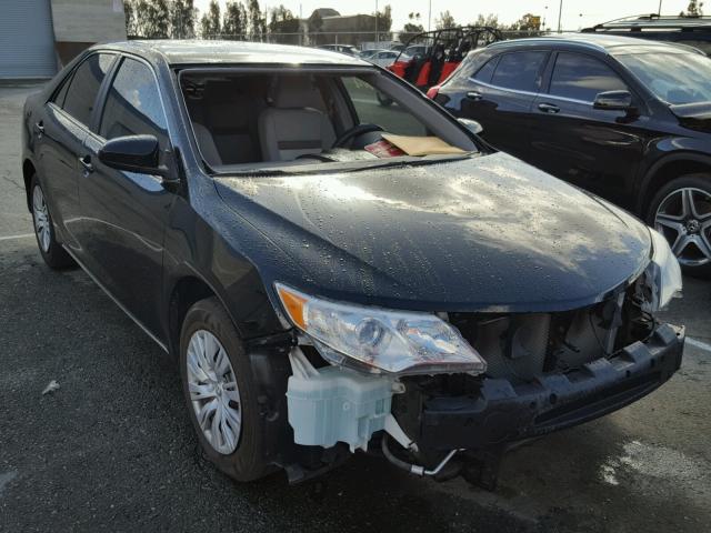 4T4BF1FK4DR299014 - 2013 TOYOTA CAMRY L BLACK photo 1