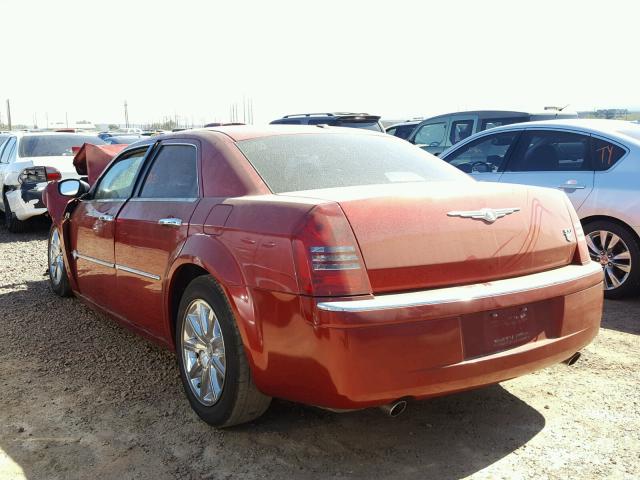 2C3KA63H37H840486 - 2007 CHRYSLER 300C RED photo 3