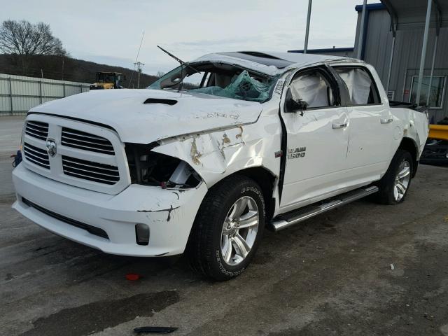 1C6RR7MT8FS526942 - 2015 RAM 1500 SPORT WHITE photo 9