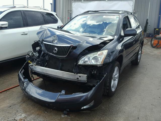 2T2GK31U97C013398 - 2007 LEXUS RX 350 GRAY photo 2