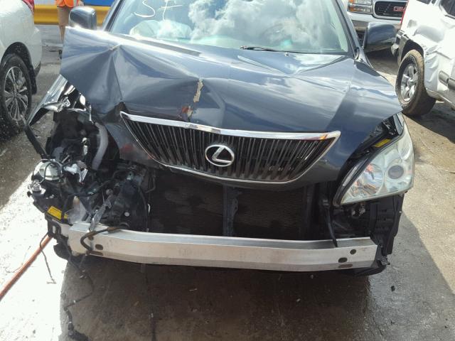 2T2GK31U97C013398 - 2007 LEXUS RX 350 GRAY photo 7