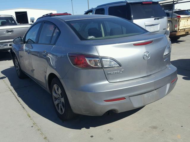 JM1BL1UP2D1759620 - 2013 MAZDA 3 I SILVER photo 3