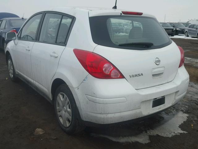 3N1BC1CP7BL424606 - 2011 NISSAN VERSA S WHITE photo 3