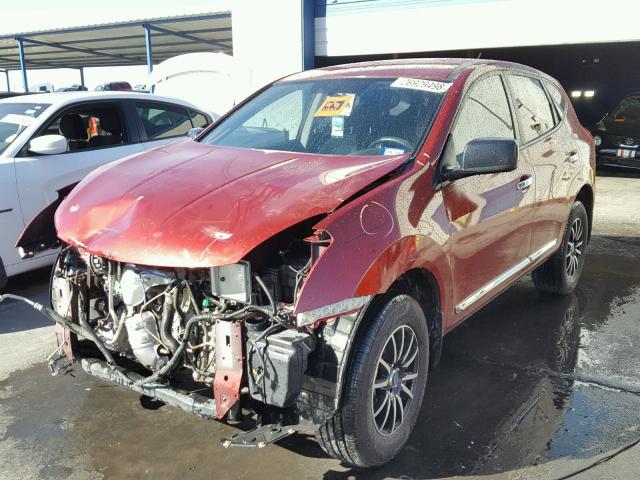 JN8AS5MT8EW602749 - 2014 NISSAN ROGUE SELE MAROON photo 2