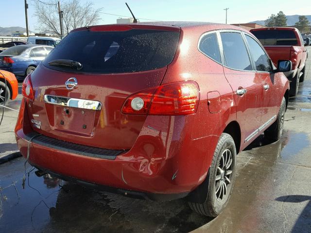 JN8AS5MT8EW602749 - 2014 NISSAN ROGUE SELE MAROON photo 4