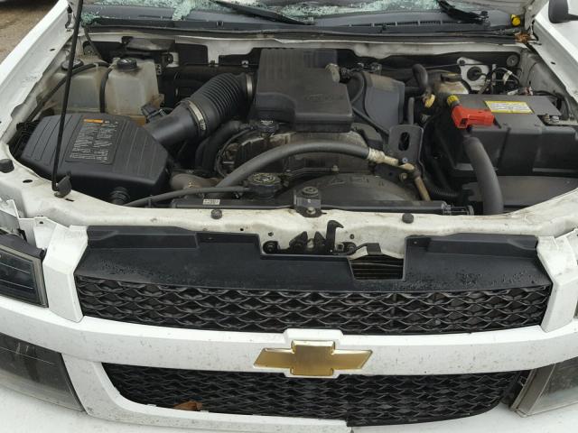 1GCESBF98B8106606 - 2011 CHEVROLET COLORADO WHITE photo 7