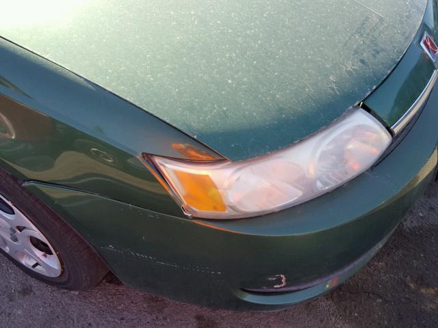 1G8AJ52F33Z116531 - 2003 SATURN ION LEVEL GREEN photo 9