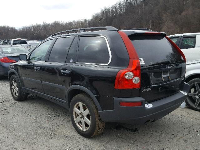 YV4CZ592461241631 - 2006 VOLVO XC90 BLACK photo 3