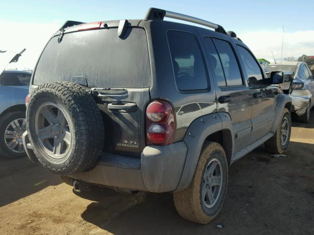 1J4GL38K26W253303 - 2006 JEEP LIBERTY RE BROWN photo 4