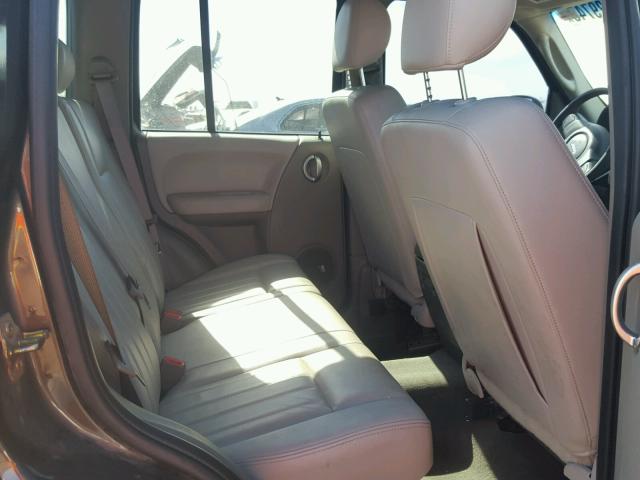 1J4GL38K26W253303 - 2006 JEEP LIBERTY RE BROWN photo 6