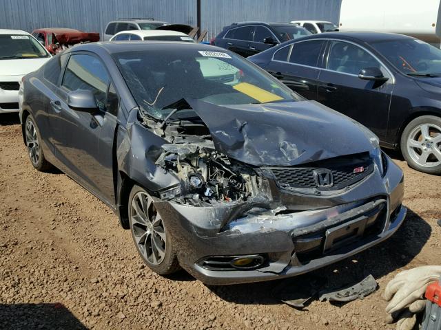 2HGFG4A59DH704451 - 2013 HONDA CIVIC SI GRAY photo 1