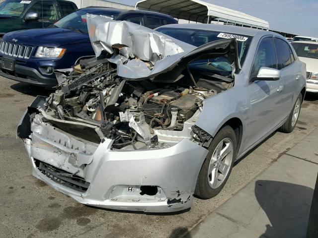 1G11C5SA1DF297788 - 2013 CHEVROLET MALIBU 1LT SILVER photo 2