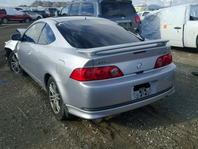 JH4DC54835S016032 - 2005 ACURA RSX SILVER photo 3