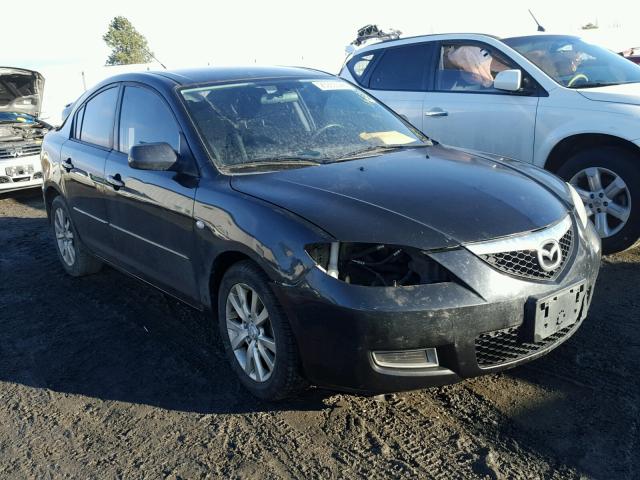 JM1BK32G281844304 - 2008 MAZDA 3 I BLACK photo 1