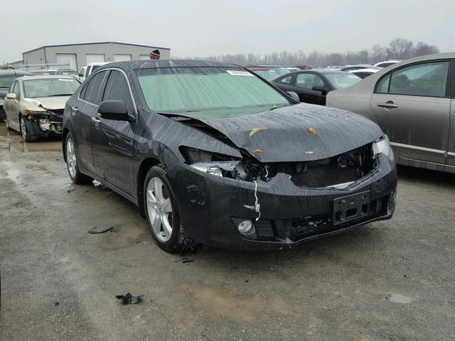 JH4CU2F63AC013946 - 2010 ACURA TSX BLACK photo 1