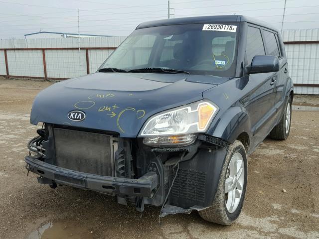 KNDJT2A26B7271999 - 2011 KIA SOUL + BLUE photo 2