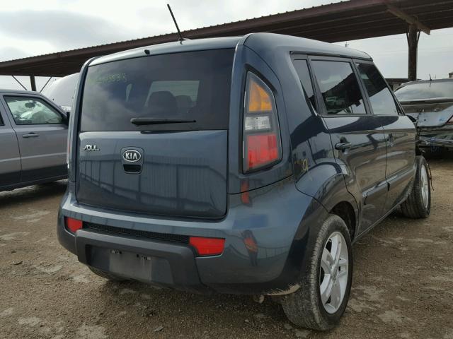 KNDJT2A26B7271999 - 2011 KIA SOUL + BLUE photo 4