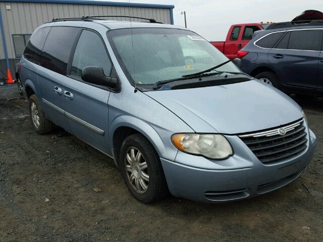 2A4GP54L66R808101 - 2006 CHRYSLER TOWN & COU BLUE photo 1