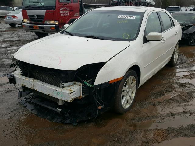 3FAHP02199R145710 - 2009 FORD FUSION SEL WHITE photo 2