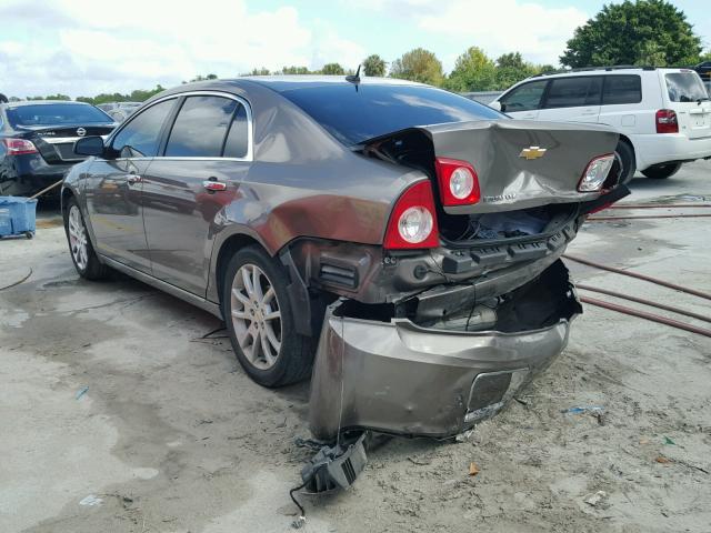 1G1ZE5E15BF295404 - 2011 CHEVROLET MALIBU LTZ ყავისფერი ფოტო 3