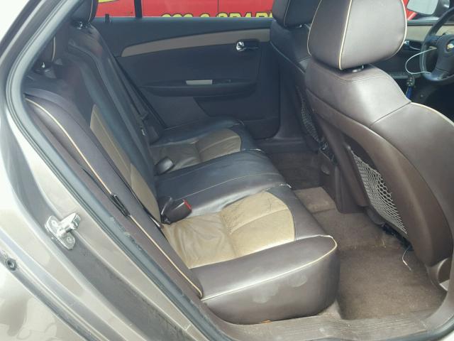 1G1ZE5E15BF295404 - 2011 CHEVROLET MALIBU LTZ ყავისფერი ფოტო 6