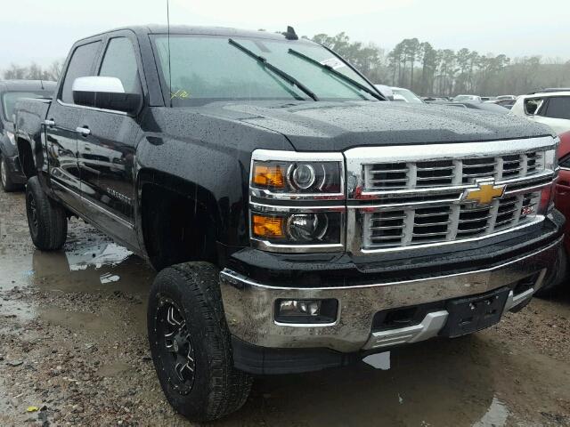 3GCUKSECXFG458627 - 2015 CHEVROLET SILVERADO BLACK photo 1