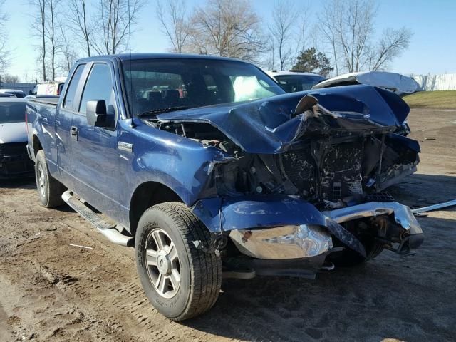 1FTPX14V87FA41196 - 2007 FORD F150 BLUE photo 1