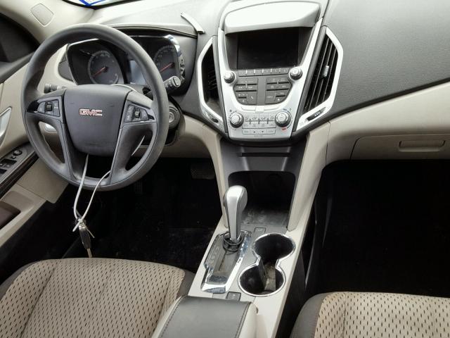 2GKALMEK4E6205353 - 2014 GMC TERRAIN SL SILVER photo 9