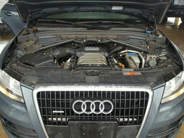 WA1CKAFP0AA076521 - 2010 AUDI Q5 PREMIUM CHARCOAL photo 7