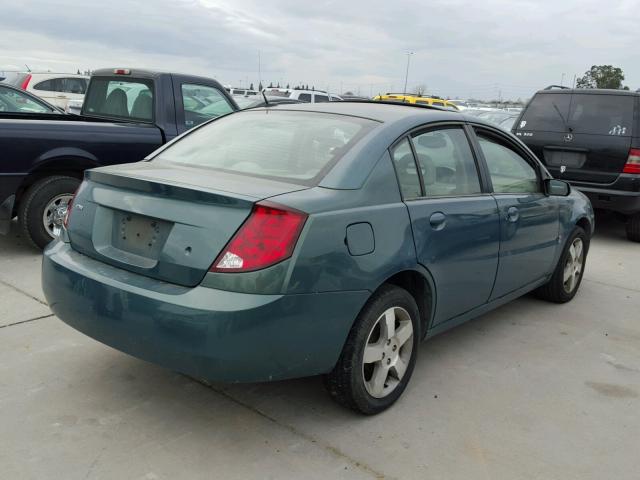 1G8AL55F26Z164760 - 2006 SATURN ION LEVEL 绿色 照片 4
