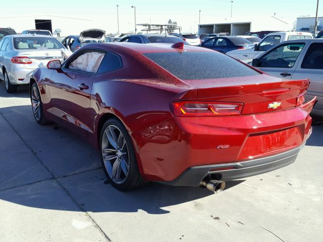 1G1FD1RS0H0118398 - 2017 CHEVROLET CAMARO LT RED photo 3