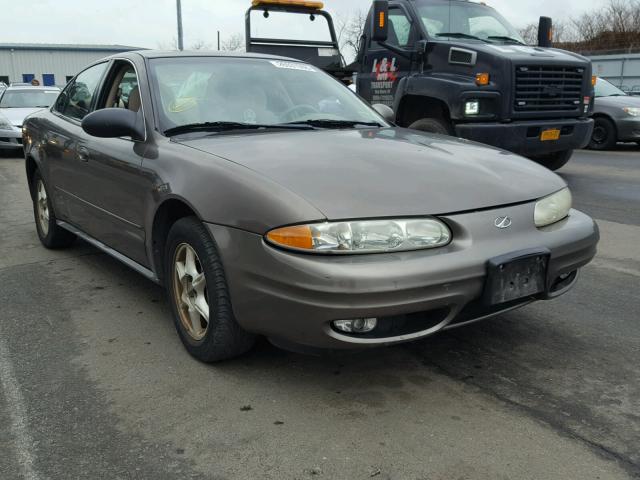 1G3NL52E31C170520 - 2001 OLDSMOBILE ALERO GL BROWN photo 1