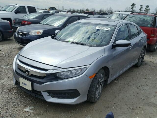 19XFC2F74HE054888 - 2017 HONDA CIVIC EX ყავისფერი ფოტო 2