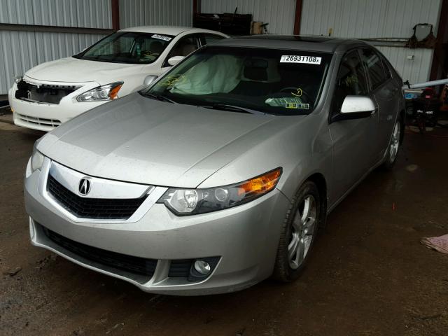 JH4CU2F62AC002596 - 2010 ACURA TSX SILVER photo 2