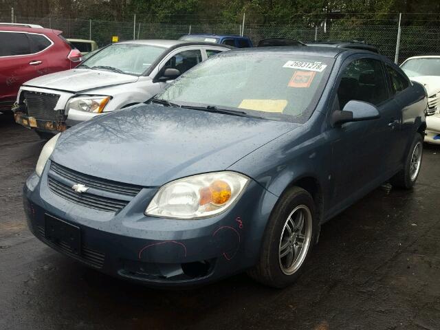 1G1AL15F777336172 - 2007 CHEVROLET COBALT LT BLUE photo 2