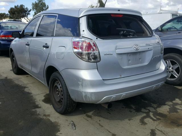 2T1KR32E76C570892 - 2006 TOYOTA COROLLA MA SILVER photo 3