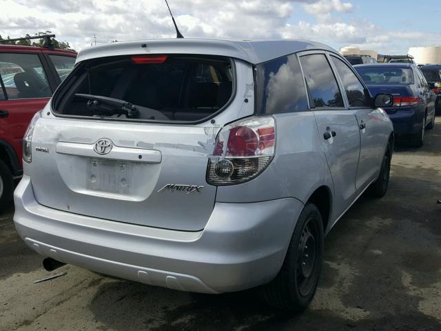 2T1KR32E76C570892 - 2006 TOYOTA COROLLA MA SILVER photo 4