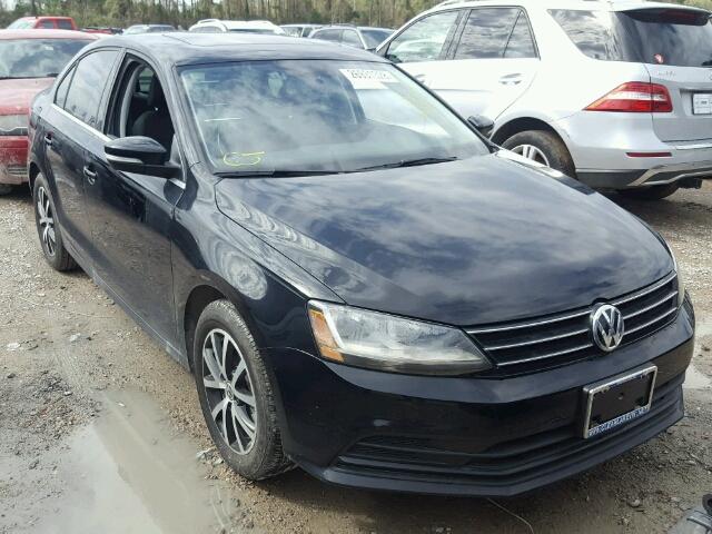 3VWDB7AJXHM372625 - 2017 VOLKSWAGEN JETTA SE BLACK photo 1